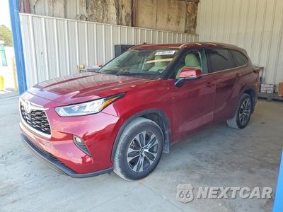 2020 TOYOTA HIGHLANDER XLE 5TDHZRBH0LS039527 - główne zdjęcie licytacji z USA - miniatura