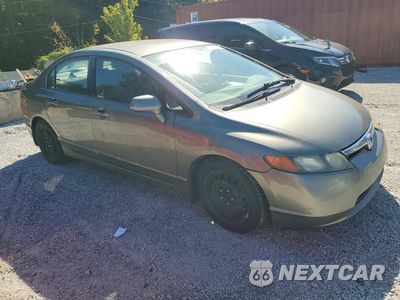 Czwarte zdjęcie samochodu z boku: 2008 HONDA CIVIC LX VIN:2HGFA16558H334985 - miniatura