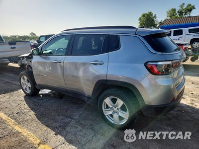Drugie zdjęcie samochodu z przodu: 2022 JEEP COMPASS LATITUDE VIN:3C4NJDBB8NT134693 - miniatura