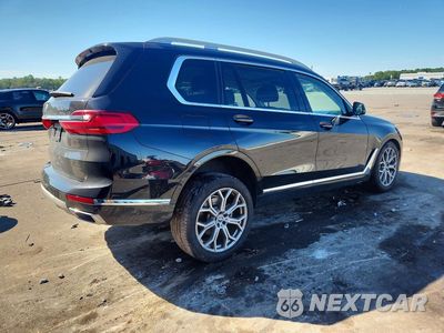 Trzecie zdjęcie samochodu z tyłu: 2021 BMW X7 XDRIVE40I VIN:5UXCW2C00M9F85653 - miniatura