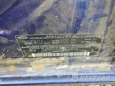 Zdjęcie 12 z 12 samochodu: 2013 HYUNDAI ELANTRA GLS VIN:5NPDH4AEXDH430655 - miniatura