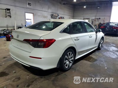 Trzecie zdjęcie samochodu z tyłu: 2024 HONDA CIVIC LX VIN:2HGFE2F25RH562440 - miniatura
