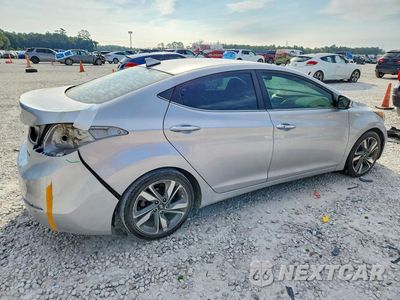 Trzecie zdjęcie samochodu z tyłu: 2015 HYUNDAI ELANTRA LIMITED VIN:KMHDH4AE8FU359721 - miniatura