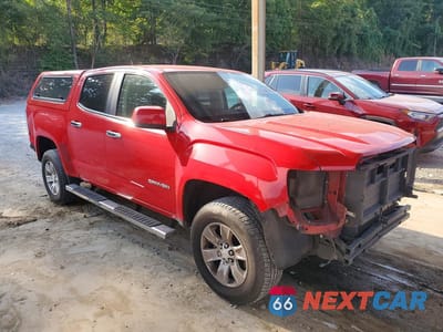 Czwarte zdjęcie samochodu z boku: 2016 GMC CANYON SLE VIN:1GTG5CE37G1183535 - miniatura