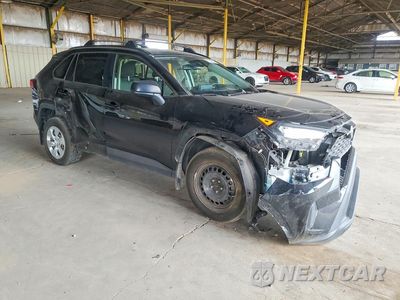 Czwarte zdjęcie samochodu z boku: 2019 TOYOTA RAV4 LE VIN:JTMH1RFV9KD030195 - miniatura