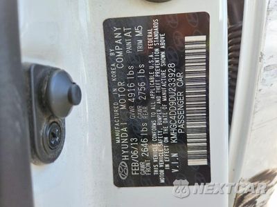 Zdjęcie 12 z 12 samochodu: 2013 HYUNDAI GENESIS 3.8L VIN:KMHGC4DD9DU233928 - miniatura