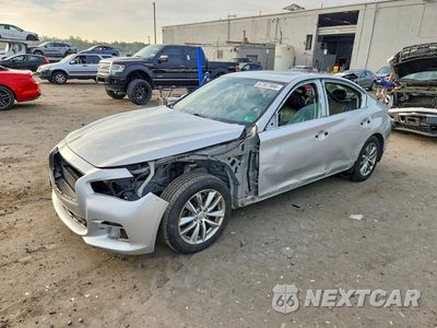 2014 INFINITI Q50 BASE JN1BV7AR8EM689904 - główne zdjęcie licytacji z USA - miniatura