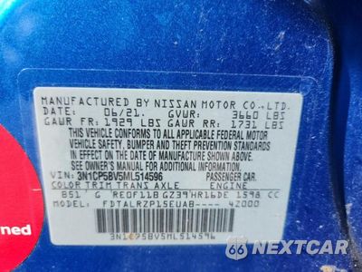 Zdjęcie 12 z 12 samochodu: 2021 NISSAN KICKS S VIN:3N1CP5BV5ML514596 - miniatura