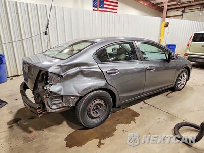 Trzecie zdjęcie samochodu z tyłu: 2012 HONDA CIVIC LX VIN:19XFB2F55CE383724 - miniatura