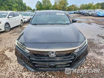 Piąte zdjęcie samochodu w środku: 2018 HONDA ACCORD SPORT VIN:1HGCV1F34JA067364 - miniatura