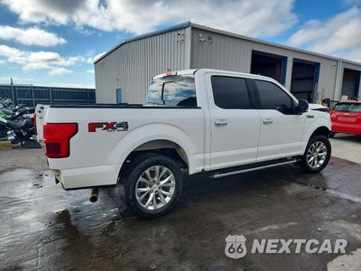 Trzecie zdjęcie samochodu z tyłu: 2019 FORD F150 SUPERCREW VIN:1FTEW1E46KFB77304 - miniatura