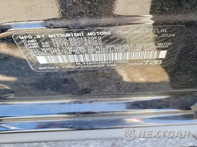 Zdjęcie 12 z 12 samochodu: 2024 MITSUBISHI MIRAGE ES VIN:ML32AUHJ9RH016662 - miniatura