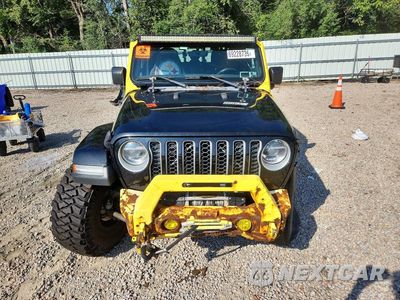 Piąte zdjęcie samochodu w środku: 2020 JEEP GLADIATOR OVERLAND VIN:1C6HJTFG3LL107298 - miniatura