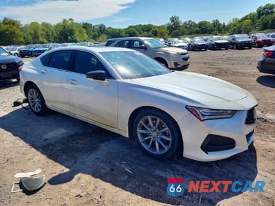 Czwarte zdjęcie samochodu z boku: 2021 ACURA TLX VIN:19UUB6F34MA003078 - miniatura