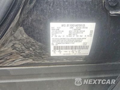 Zdjęcie 13 z 13 samochodu: 2021 FORD EXPLORER XLT VIN:1FMSK7DH7MGC11197 - miniatura