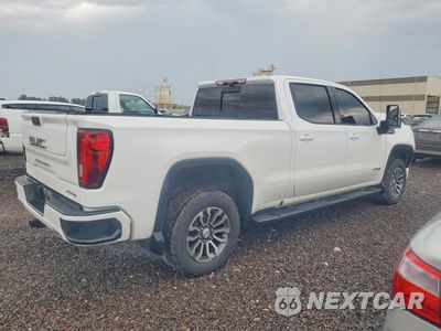 Trzecie zdjęcie samochodu z tyłu: 2020 GMC SIERRA K1500 AT4 VIN:1GTP9EEDXLZ125603 - miniatura