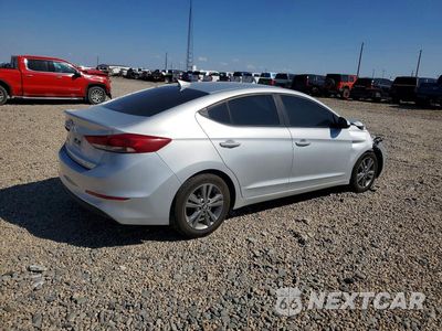 Trzecie zdjęcie samochodu z tyłu: 2018 HYUNDAI ELANTRA SEL VIN:5NPD84LF5JH256916 - miniatura