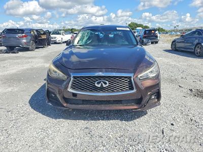 Piąte zdjęcie samochodu w środku: 2018 INFINITI Q50 3.0T LUXE VIN:JN1EV7APXJM352236 - miniatura