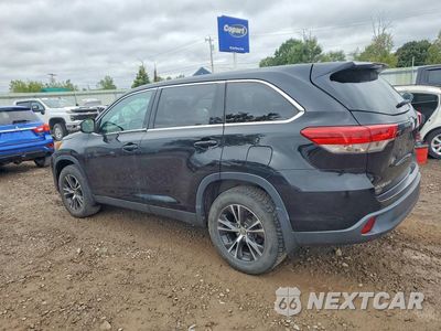 Drugie zdjęcie samochodu z przodu: 2019 TOYOTA HIGHLANDER LE VIN:5TDBZRFH6KS955336 - miniatura