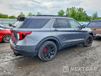 Trzecie zdjęcie samochodu z tyłu: 2023 FORD EXPLORER ST VIN:1FM5K8GC3PGC08210 - miniatura