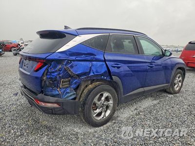 Trzecie zdjęcie samochodu z tyłu: 2024 HYUNDAI TUCSON SEL VIN:5NMJB3DE2RH296092 - miniatura