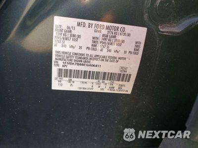 Zdjęcie 13 z 13 samochodu: 2014 FORD EXPLORER VIN:1FM5K7B88EGA06411 - miniatura