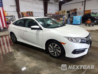 Czwarte zdjęcie samochodu z boku: 2017 HONDA CIVIC EX VIN:19XFC2F70HE231100 - miniatura