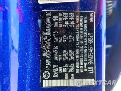 Zdjęcie 14 z 14 samochodu: 2023 HYUNDAI TUCSON SEL VIN:5NMJF3AE7PH205971 - miniatura