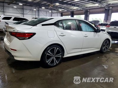 Trzecie zdjęcie samochodu z tyłu: 2020 NISSAN SENTRA SR VIN:3N1AB8DV5LY310452 - miniatura