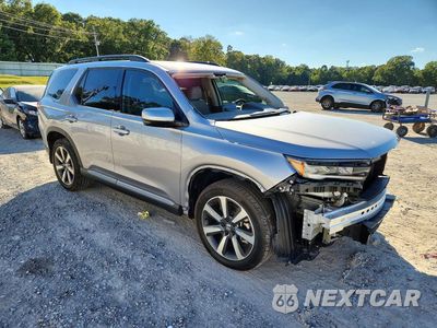 Czwarte zdjęcie samochodu z boku: 2025 HONDA PILOT TOURING VIN:5FNYG2H76SB038333 - miniatura