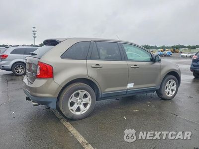 Trzecie zdjęcie samochodu z tyłu: 2014 FORD EDGE SEL VIN:2FMDK4JC6EBB33830 - miniatura