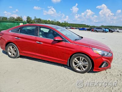 Czwarte zdjęcie samochodu z boku: 2019 HYUNDAI SONATA LIMITED VIN:5NPE34AF6KH808379 - miniatura
