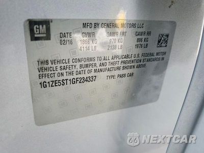 Zdjęcie 12 z 12 samochodu: 2016 CHEVROLET MALIBU LT VIN:1G1ZE5ST1GF234337 - miniatura