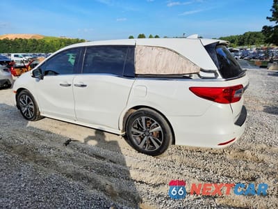 Drugie zdjęcie samochodu z przodu: 2020 HONDA ODYSSEY ELITE VIN:5FNRL6H91LB038816 - miniatura