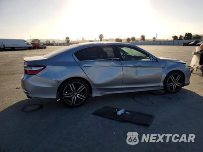 Trzecie zdjęcie samochodu z tyłu: 2017 HONDA ACCORD TOURING VIN:1HGCR3F95HA038955 - miniatura