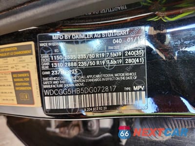 Zdjęcie 13 z 13 samochodu: 2013 MERCEDES-BENZ GLK 350 VIN:WDCGG5HB5DG072817 - miniatura