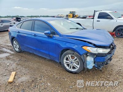 Czwarte zdjęcie samochodu z boku: 2018 FORD FUSION SE VIN:3FA6P0HD8JR241020 - miniatura