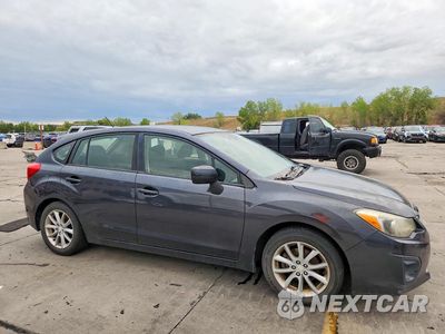 Czwarte zdjęcie samochodu z boku: 2012 SUBARU IMPREZA PREMIUM VIN:JF1GPAC66CG208109 - miniatura