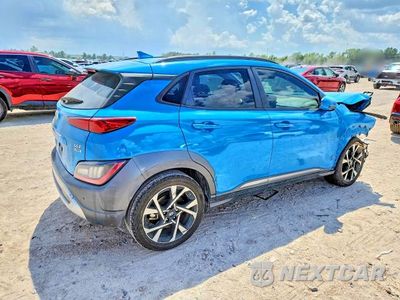Trzecie zdjęcie samochodu z tyłu: 2022 HYUNDAI KONA LIMITED VIN:KM8K5CA36NU913264 - miniatura