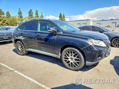Czwarte zdjęcie samochodu z boku: 2010 LEXUS RX 350 4D VIN:2T2ZK1BA0AC037520 - miniatura