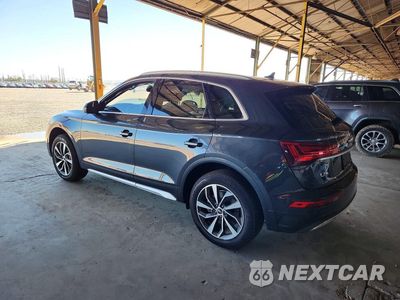 Drugie zdjęcie samochodu z przodu: 2021 AUDI Q5 PREMIUM VIN:WA1AAAFY0M2004879 - miniatura