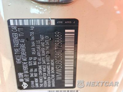 Zdjęcie 13 z 13 samochodu: 2012 MINI COOPER VIN:WMWSU3C58CT258689 - miniatura