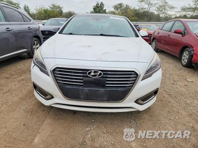 Piąte zdjęcie samochodu w środku: 2016 HYUNDAI SONATA HYBRID LIMITED VIN:KMHE34L13GA016914 - miniatura