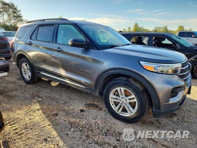 Czwarte zdjęcie samochodu z boku: 2022 FORD EXPLORER XLT VIN:1FMSK8DH7NGB21281 - miniatura