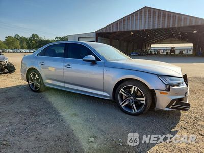 Czwarte zdjęcie samochodu z boku: 2018 AUDI A4 PREMIUM PLUS VIN:WAUENAF43JA042503 - miniatura