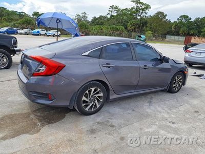 Trzecie zdjęcie samochodu z tyłu: 2016 HONDA CIVIC EX VIN:19XFC2F71GE067502 - miniatura