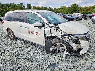 Czwarte zdjęcie samochodu z boku: 2019 HONDA ODYSSEY EX VIN:5FNRL6H50KB076551 - miniatura