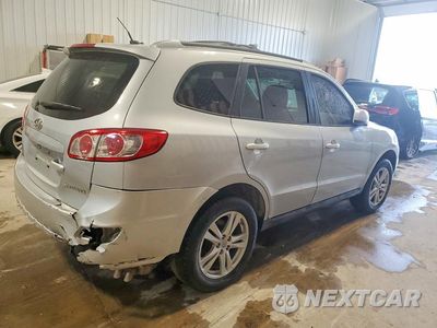 Trzecie zdjęcie samochodu z tyłu: 2010 HYUNDAI SANTA FE SE VIN:5NMSH4AG1AH340926 - miniatura