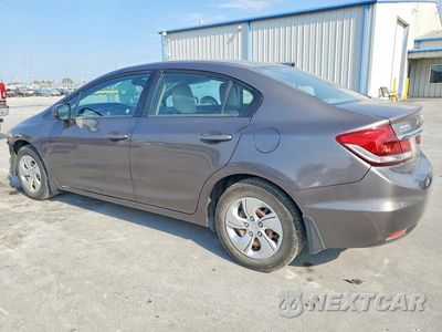 Drugie zdjęcie samochodu z przodu: 2014 HONDA CIVIC LX VIN:2HGFB2F57EH506867 - miniatura
