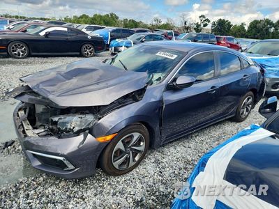 2019 HONDA CIVIC LX 19XFC2F65KE019257 - główne zdjęcie licytacji z USA - miniatura